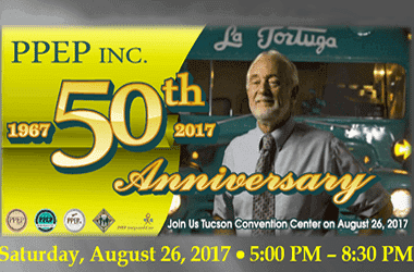 PPEP Inc. 50th anniversary event flyer for Saturday, August 26, 2017